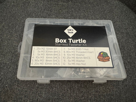 Box Turtle Stainless Fastener Kit